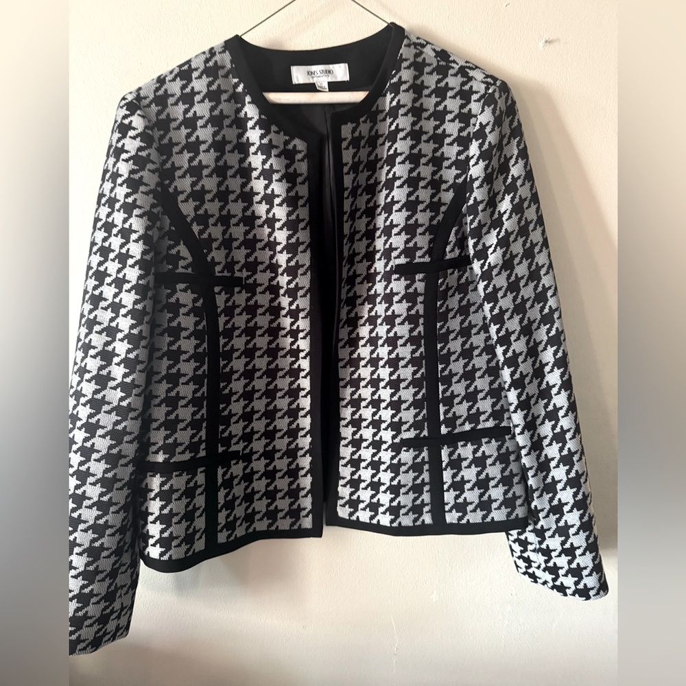 Houndstooth Blazer